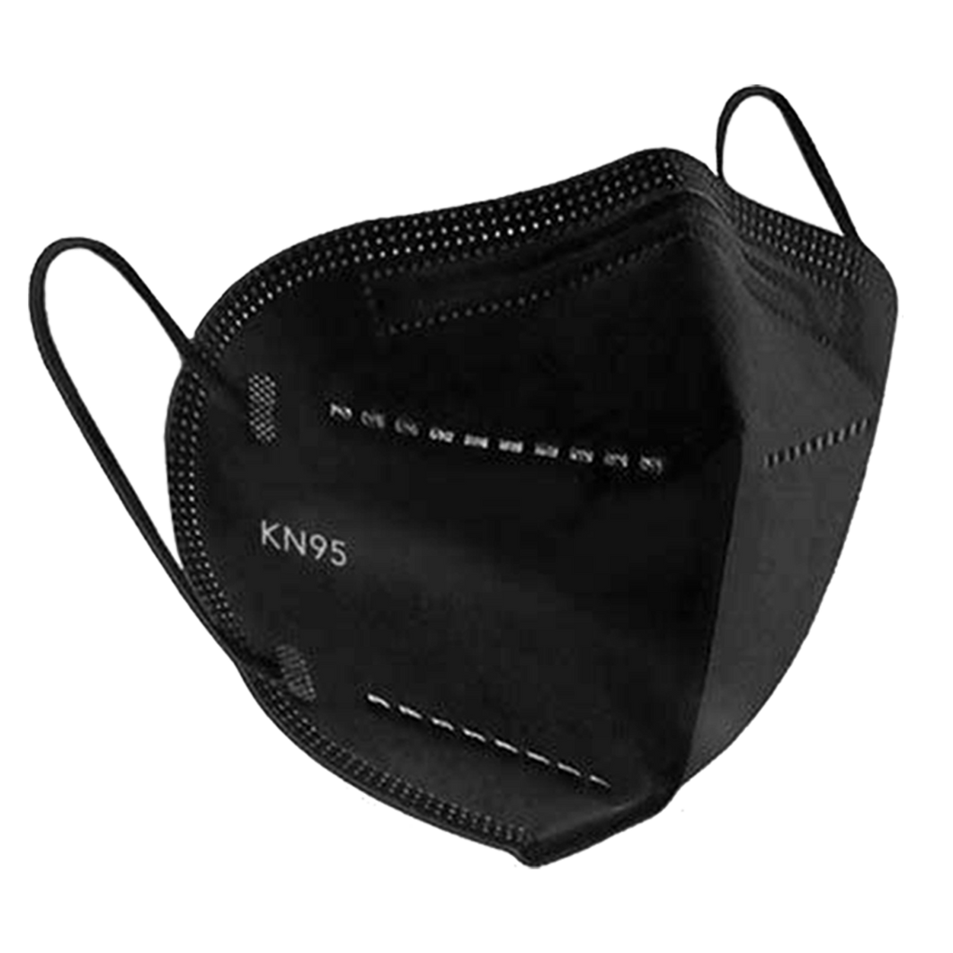 KN95 Black Respirator 10Pcs Pack